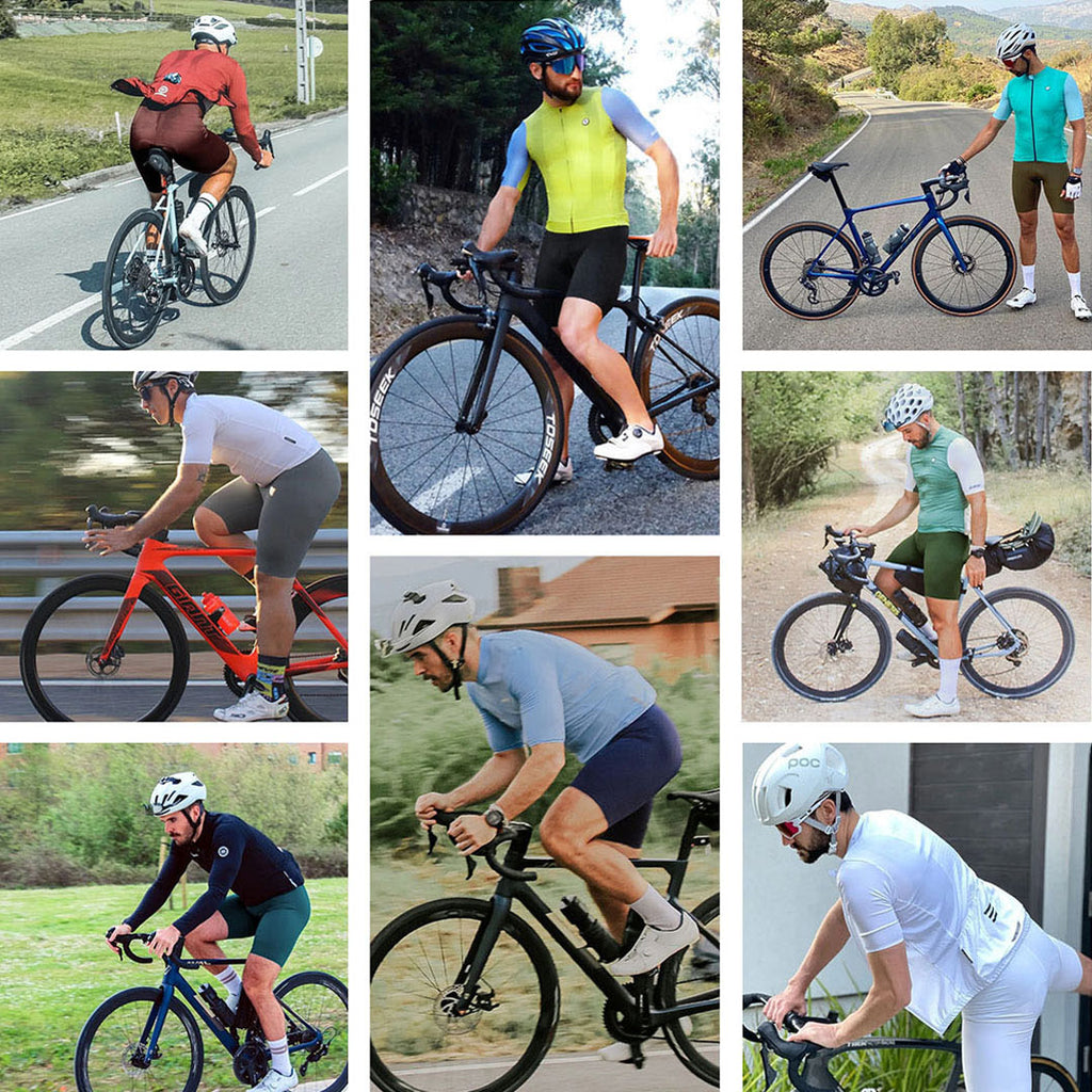 Pantalones cortos de ciclismo DAREVIE Bretelle Seamless 2.0 PRO Level para hombre, 6 h, 500 km, elásticos en 4 direcciones